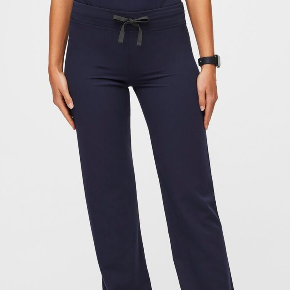 Figs Livingston Basic Scrub Pant - Navy